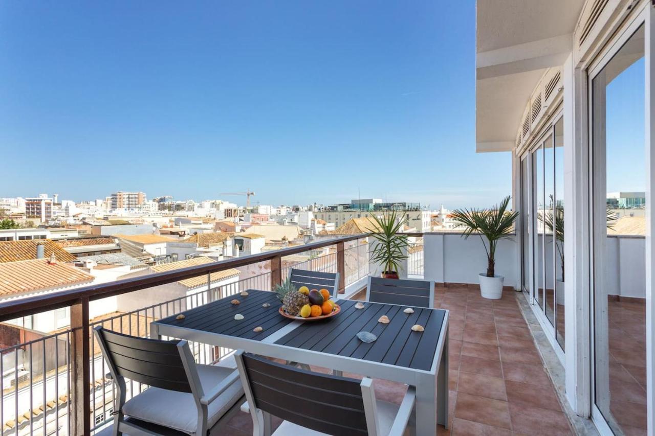 شقة Marina Penthouse Faro Center المظهر الخارجي الصورة