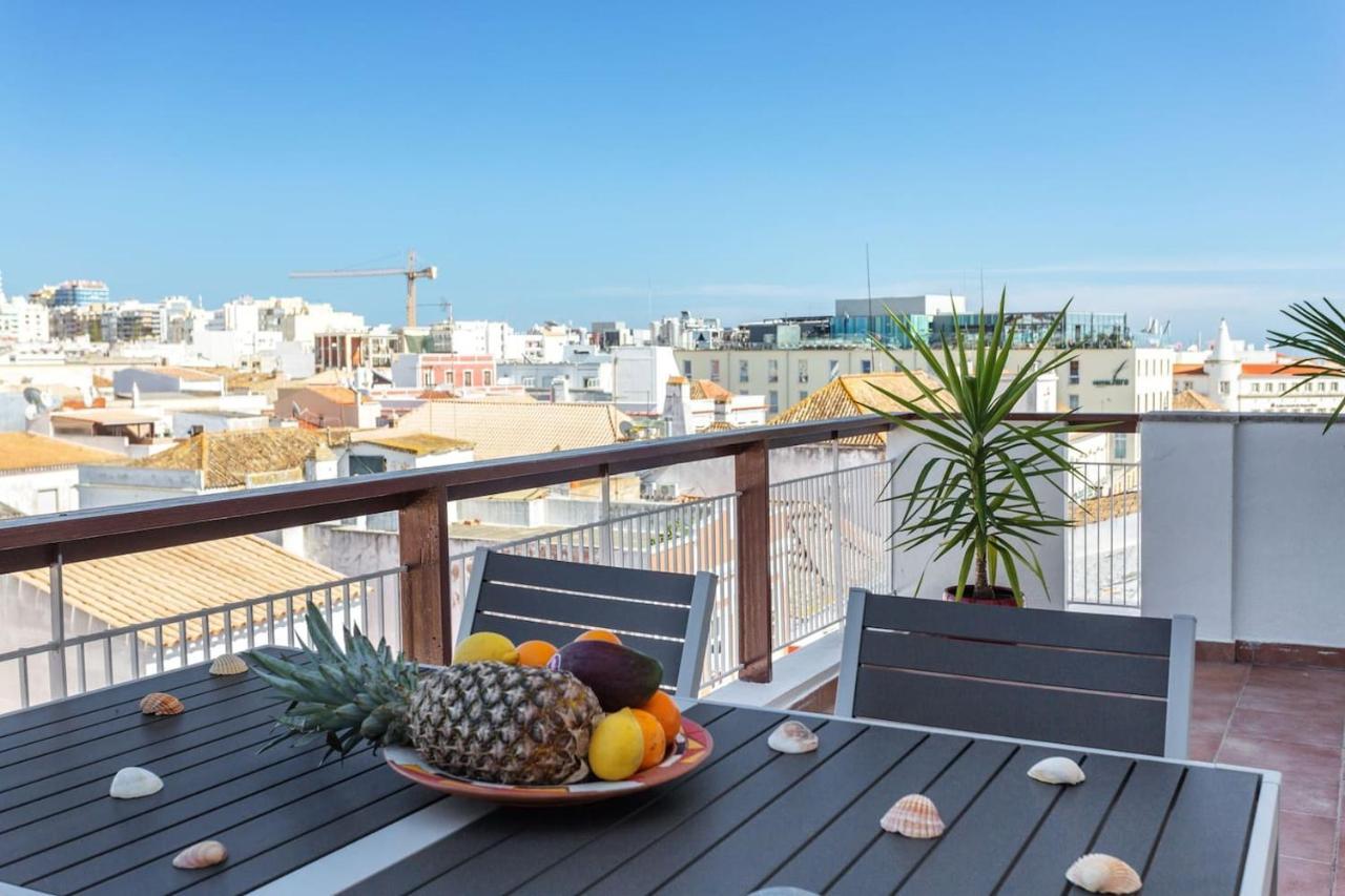 شقة Marina Penthouse Faro Center المظهر الخارجي الصورة