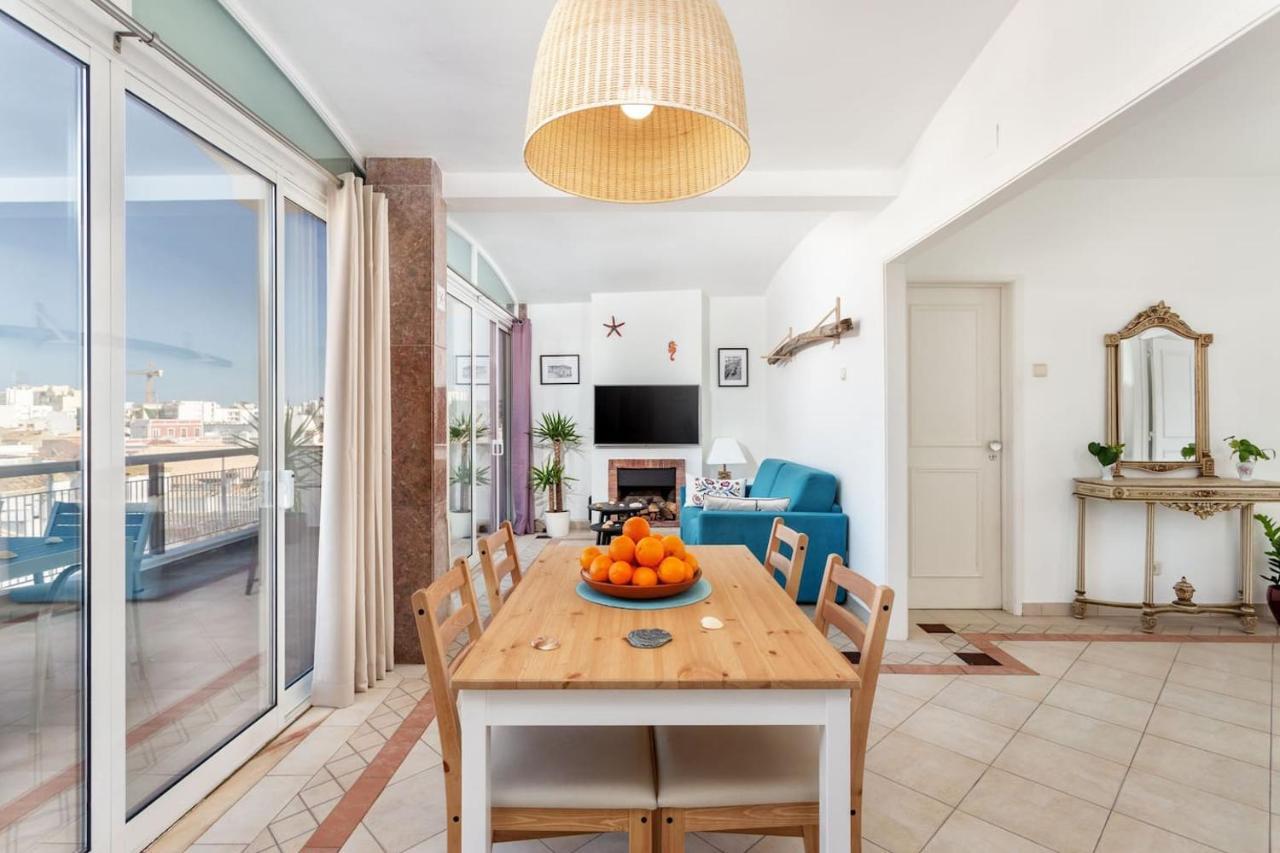 شقة Marina Penthouse Faro Center المظهر الخارجي الصورة